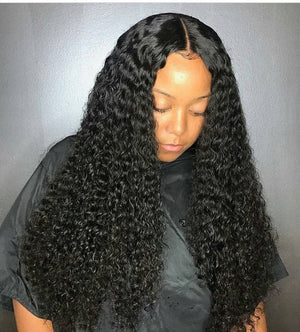 13x4 DEEP CURLY LACE FRONT WIG