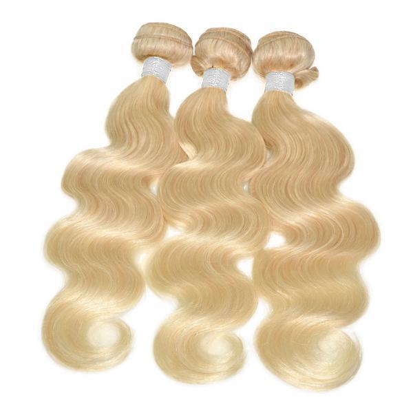 PLATINUM BLONDE BRAZILAIN BODY WAVE BUNDLE DEAL