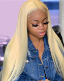FULL LACE WIG PLATINIUM BLONDE STRAIGHT
