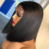 5x5 BOB CLOSURE WIG. PRE-PLUCKED HAIRLINE