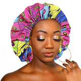 Satin Ankara Hair Bonnet