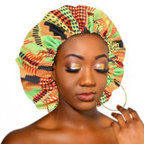 Satin Ankara Hair Bonnet