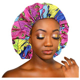 Satin Ankara Hair Bonnet