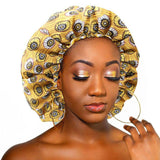 Satin Ankara Hair Bonnet