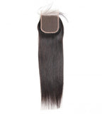 Straight Lace Closure. Pre-Plucked Hairline