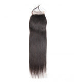 Straight Lace Closure. Pre-Plucked Hairline