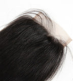 Straight Lace Closure. Pre-Plucked Hairline