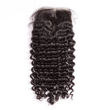 Deep Wave Closure . Pre-Plucked Hairline